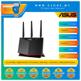 Asus RT-AX86U Pro Wireless Router (WiFi6-AX5700, AiMesh, Gigabit)