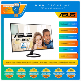 Asus VZ27EHF Monitor (27", 1920x1080, IPS, 100Hz, 1ms) DNR