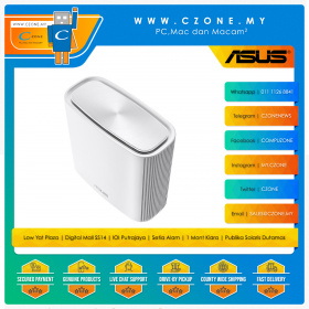 Asus ZenWiFi CT8 Mesh WiFi 6 System White 1 Pack