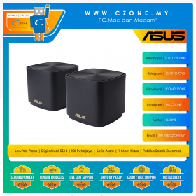 Asus Zenwifi XD5 Mesh WiFi System (Dual Band-AX3000, 2 Pack)
