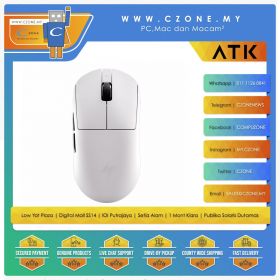 ATK Dragonfly A9 Wireless Mouse (White)