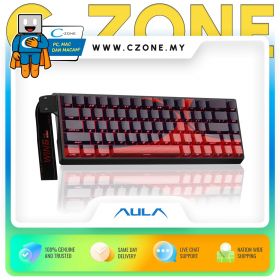 Aula Win68HE Max Magnetic Switch Wired Keyboard (Wing Chun, Black-Red) DNR