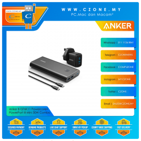 Anker B1376K11 Powercore+ 26,800mAh PD 45W with PowerPort III Mini 30W Combo