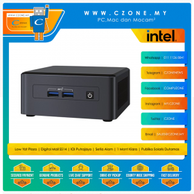 Intel NUC NUC11TNHI5 Barebone Mini PC Kit (Intel i5-1135G7, DDR4 SODIMM x2, M.2, 2.5", WiFi, BT)