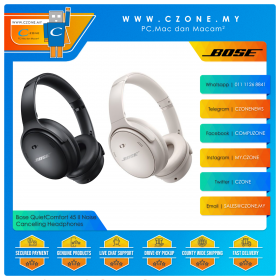 Bose QuietComfort 45 II Noise Cancelling Over-Ear Headphones
