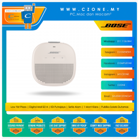 Bose SoundLink Micro Portable Bluetooth Speaker (Stone White)