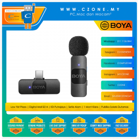 Boya BY-V10 Type-C Wireless Microphone Kit (1 Transmitter + 1 Receiver)