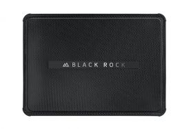 Black Rock Material Flex Carbon Bumper Case Laptop Sleeve (Fits 15” MacBook Pro, Black)