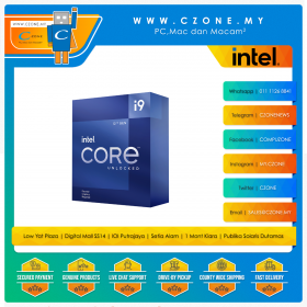 Intel Core i9-12900KF Processor (8P-Cores, 8E-Cores, 24Threads, 30MB Cache, Socket 1700)