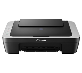 Canon E410 AIO Printer (Ink Efficient, Print, Scan, Copy, Black/Grey) 