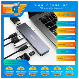 Choetech M14 7-in-2 USB-C Multiport Adapter