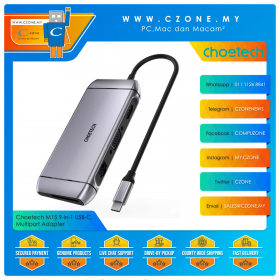 Choetech M15 9-in-1 USB-C Multiport Adapter
