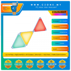 Cololight LS165E3 Triangle Extension RGB Lighting Panel (3 Units)