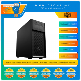 Cooler Master Elite 500 Computer Case (ATX, ODD, Steel, Black)