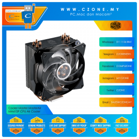 Cooler Master MasterAir MA410P CPU Air Cooler (AMD, Intel, 1x 120mm Fan, RGB)