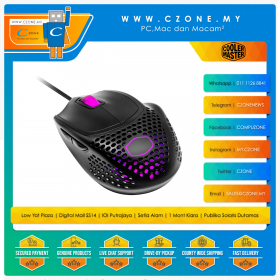 Cooler Master MM720 RGB Ultra Lightweight Claw Grip Gaming Mouse (Matte Finish)