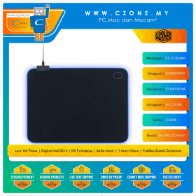 Cooler Master MP750 - Medium Mouse Pad (RGB, Soft, 370 x 270 x 3 mm)