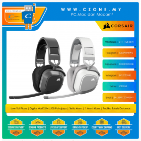 Corsair - HS80 Max - Premium Wireless RGB Gaming Headset