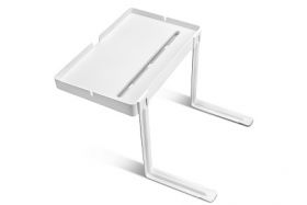 CYK Phone Bed Bedside Table (White)  (CYK-PHONEBED-WHT)