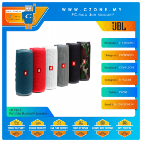JBL Flip 5 Portable Waterproof Bluetooth Speaker
