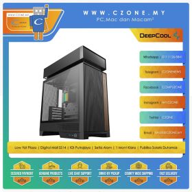 Deepcool CL6600 With 360 AIO Computer Case (ATX, TG, ARGB, Black)