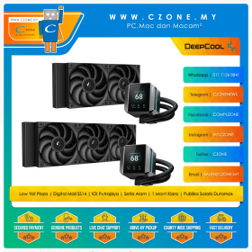 Deepcool Mystique Series AIO CPU Liquid Cooler with LCD Screen