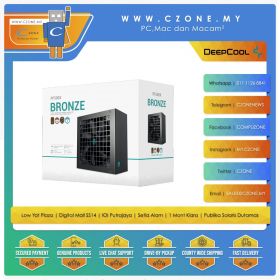 Deepcool PF500X Power Supply (500 Watts, 80plus Bronze)