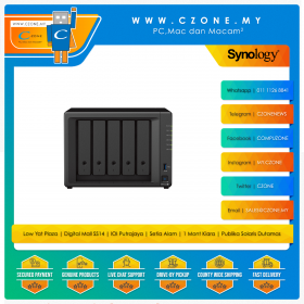 Synology DiskStation DS1522+ NAS (5-bay, DC 2.6GHz Base, 8GB, GbE x4, Diskless)