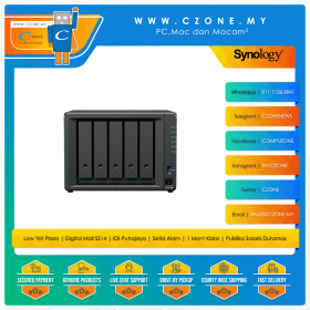 Synology DiskStation DS1525+ NAS (5-bay, QC 2.2GHz, 8GB, 2.5GbE x2, Diskless)