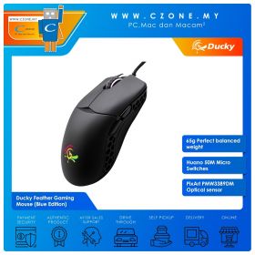 Ducky Feather Gaming Mouse (Blue Edition)