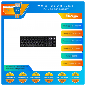 Ducky One 2 Blacklit Series Mechanical Keyboard (White LED)