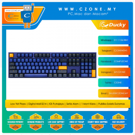 Ducky One 2 Horizon Series Mechanical Keyboard (Blue Color)