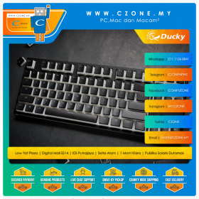 Ducky One 2 TKL RGB Mechanical Keyboard (Pudding Keycap)
