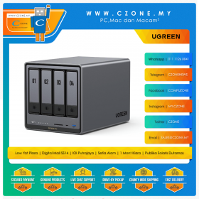 UGREEN DXP4800PLUS NASync (4-bay, 8505-5C, SSD 128GB,  8GB, 2.5GbE x1, 10GbE x1,  Diskless)