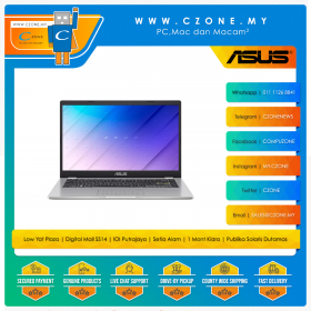 Asus Vivobook Go 14 E410KA BV257WS Laptop - 14", Celeron N4500, 8GB, 256GB SSD, UHD, Win 11, Office H&S (Dreamy White)