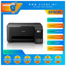 Epson L3210 Eco Tank Printer (Print, Scan, Copy)