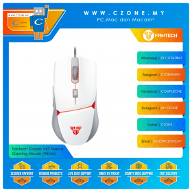 Fantech Crypto VX7 Macro Gaming Mouse (White)