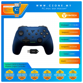 Fantech WGP13 Shooter II Wireless 2.4ghz Gaming Controller (Blue)