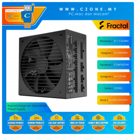 Fractal Design Ion Gold 850W Power Supply (850 Watts, 80plus Gold, Fully Modular)