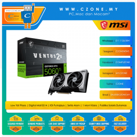 MSI GeForce RTX 5060 Ti 16GB Ventus 2X Plus