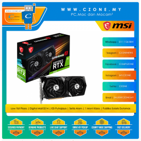 MSI Geforce RTX™ 3050 8GB Gaming X