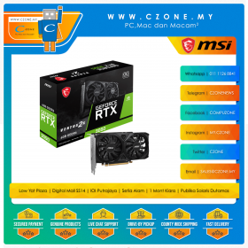 MSI Geforce RTX 3050 6GB Ventus 2X OC