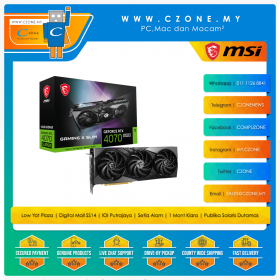 MSI Geforce RTX™ 4070 Super 12GB Gaming X Slim