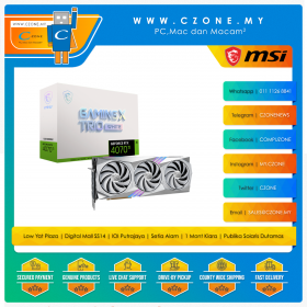 MSI Geforce RTX™ 4070 Ti 12GB Gaming X Trio White