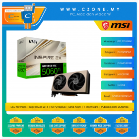 MSI GeForce RTX 5060 TI 8GB Inspire 2X OC