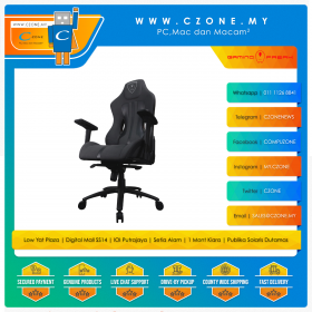 Gaming Freak Throne GT-S Gaming Chair (Grey/Black)