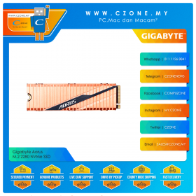 Gigabyte Aorus M.2 2280 NVMe SSD