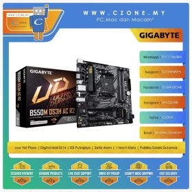 Gigabyte B550M DS3H AC R2 Motherboard DDR4