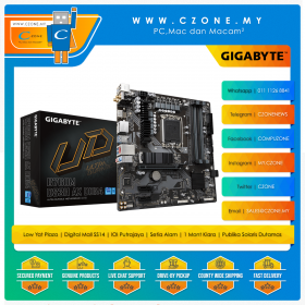 Gigabyte B760M DS3H AX Motherboard DDR4