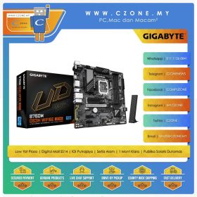 Gigabyte B760M DS3H WiFi6E Gen5 Motherboard DDR5